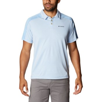 Columbia Muške Polo Majice - Summit View Plave | FHOU-69503